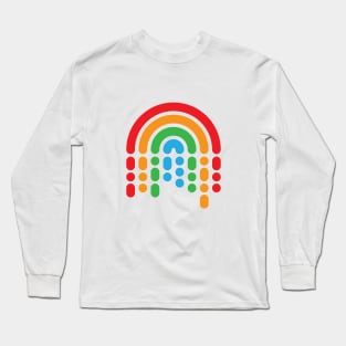 Rainbow After Raindrops Long Sleeve T-Shirt